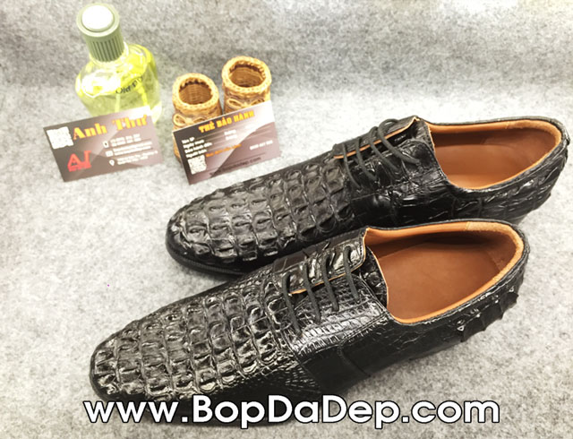 giày lười da cá sấu cao cấp
