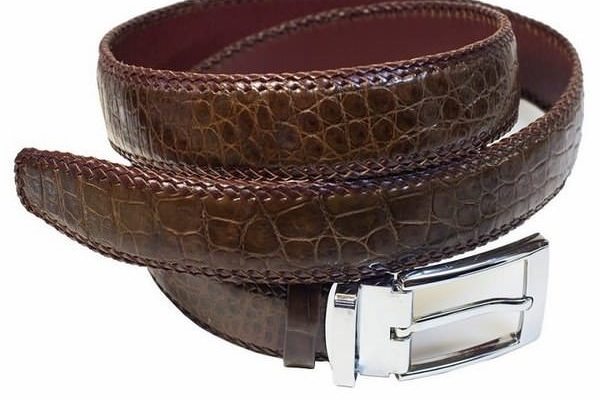 thắt lưng da cá sấu hàng hiệu